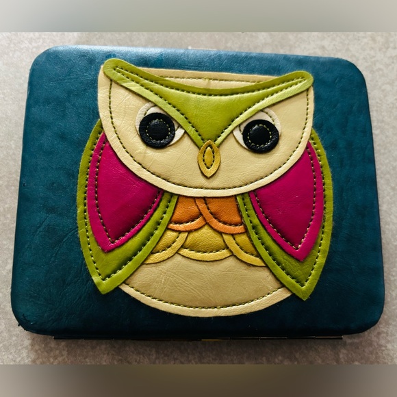 Chala Handbags - Chala Zip Around Owl Wallet